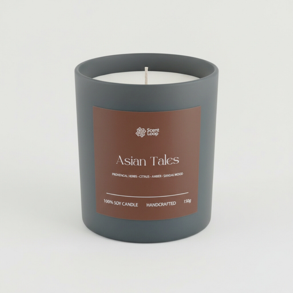 Świeca sojowa zapachowa Asian Tales