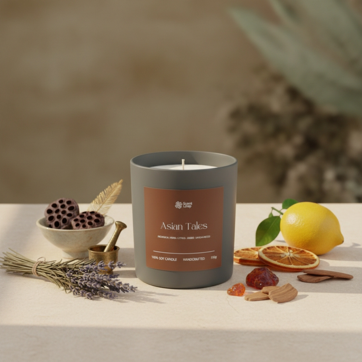 Świeca sojowa zapachowa Asian Tales