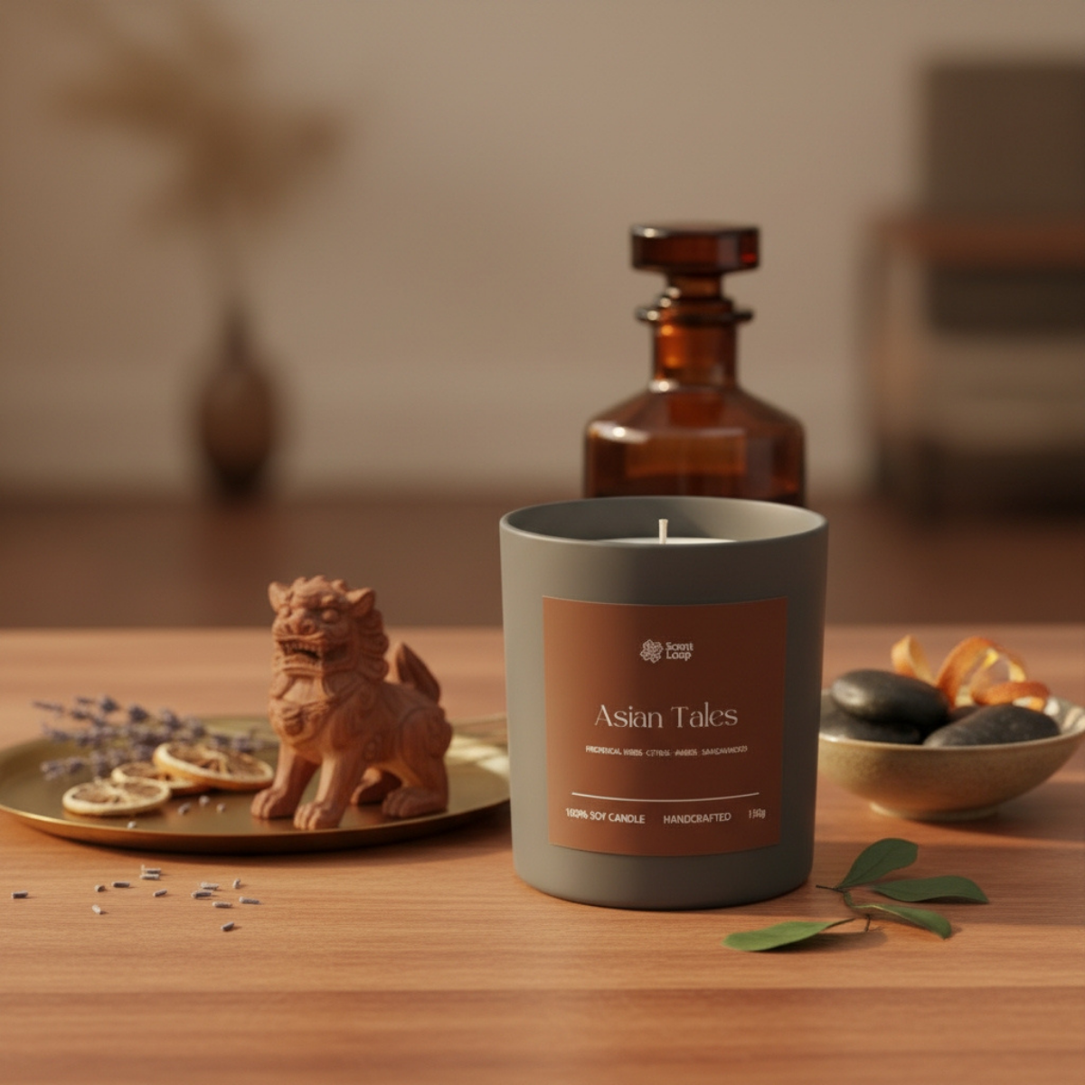 Świeca sojowa zapachowa Asian Tales