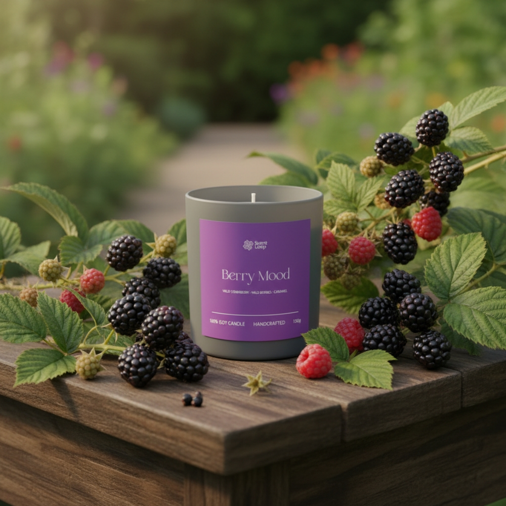 Świeca sojowa zapachowa Berry Mood