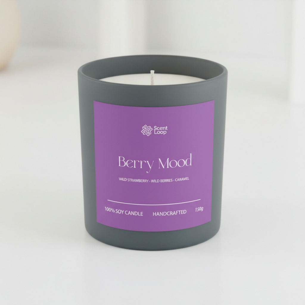 Świeca sojowa zapachowa Berry Mood