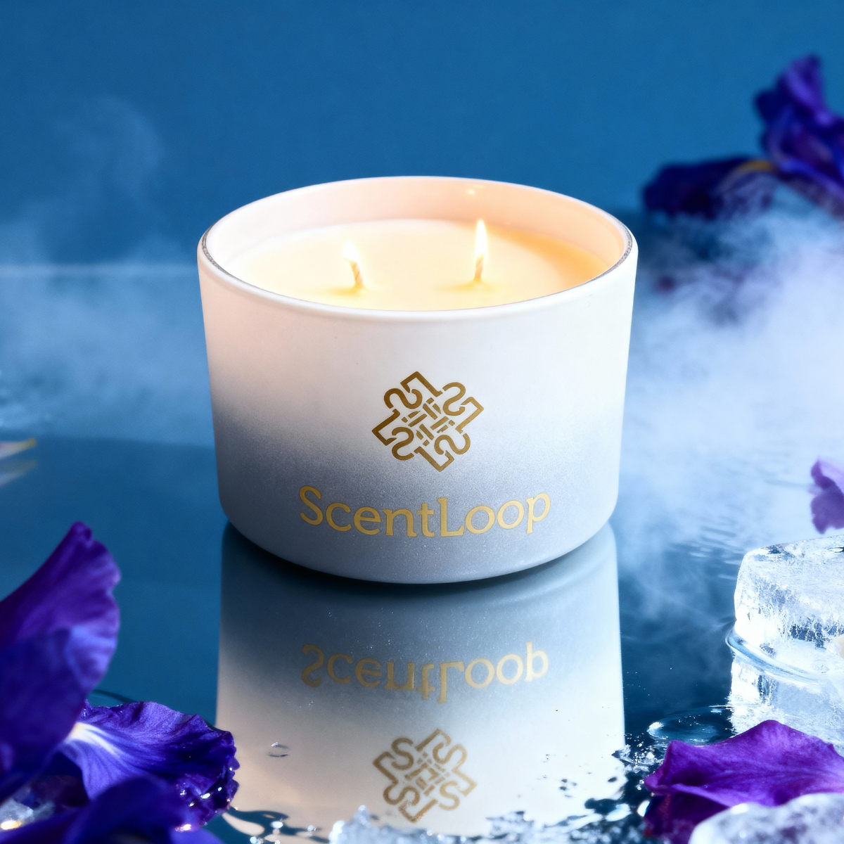 Świeca sojowa zapachowa Blue Haze