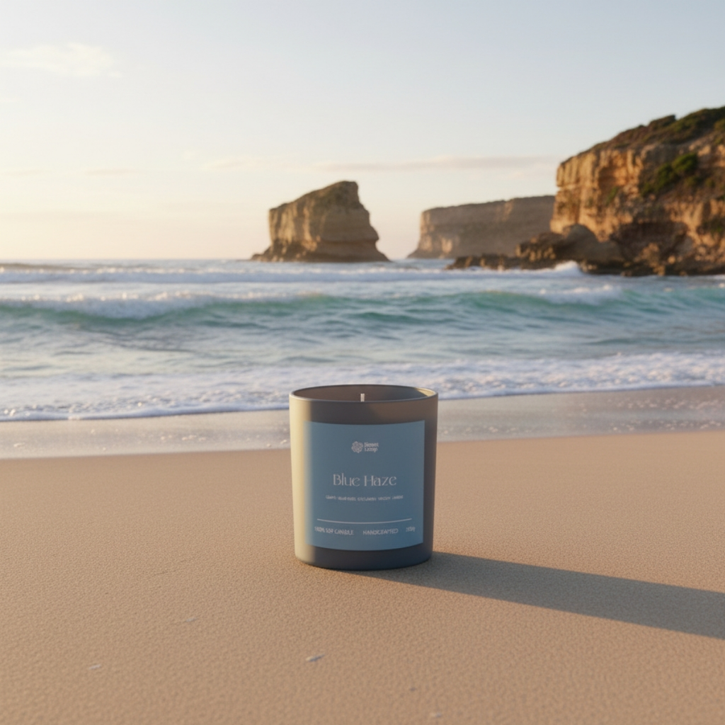 Świeca sojowa zapachowa Blue Haze