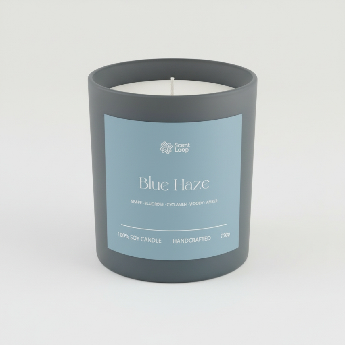 Świeca sojowa zapachowa Blue Haze