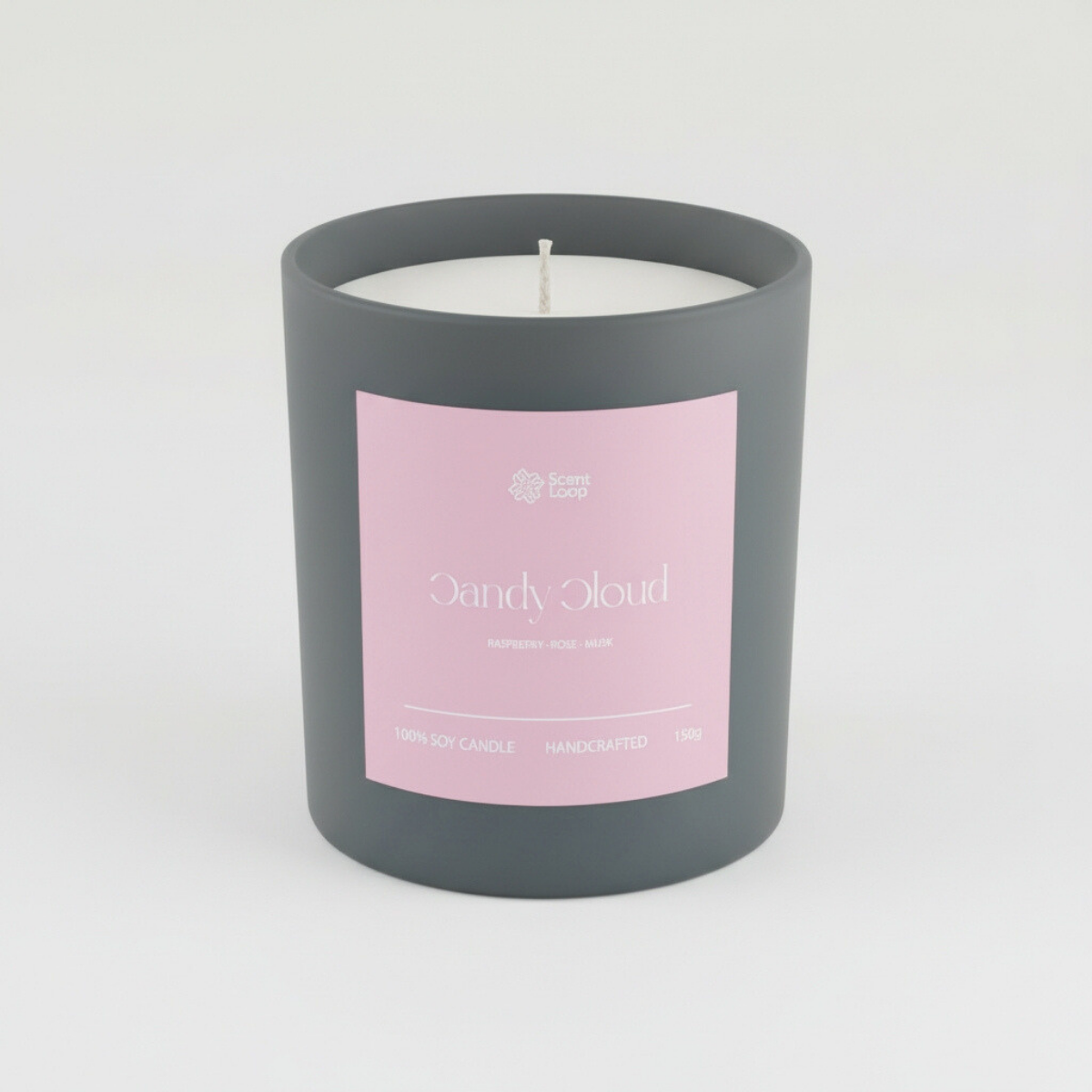 Świeca sojowa zapachowa Candy Cloud