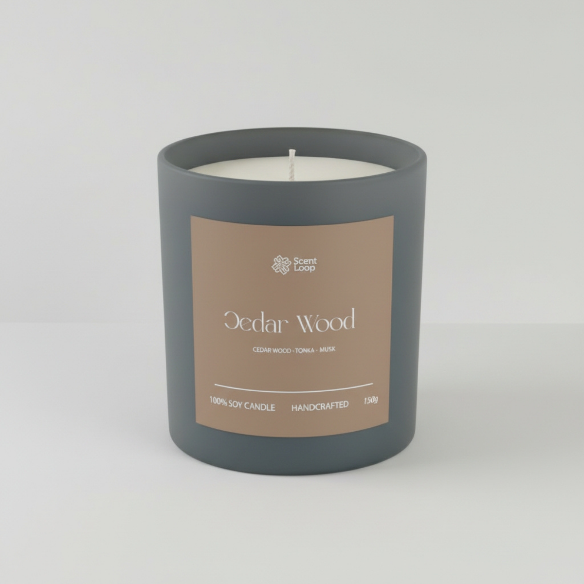 Świeca sojowa zapachowa Cedar Wood