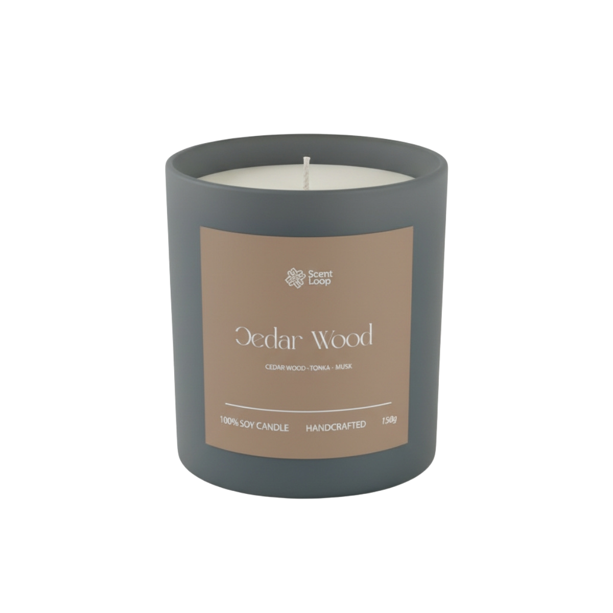 Świeca sojowa zapachowa Cedar Wood