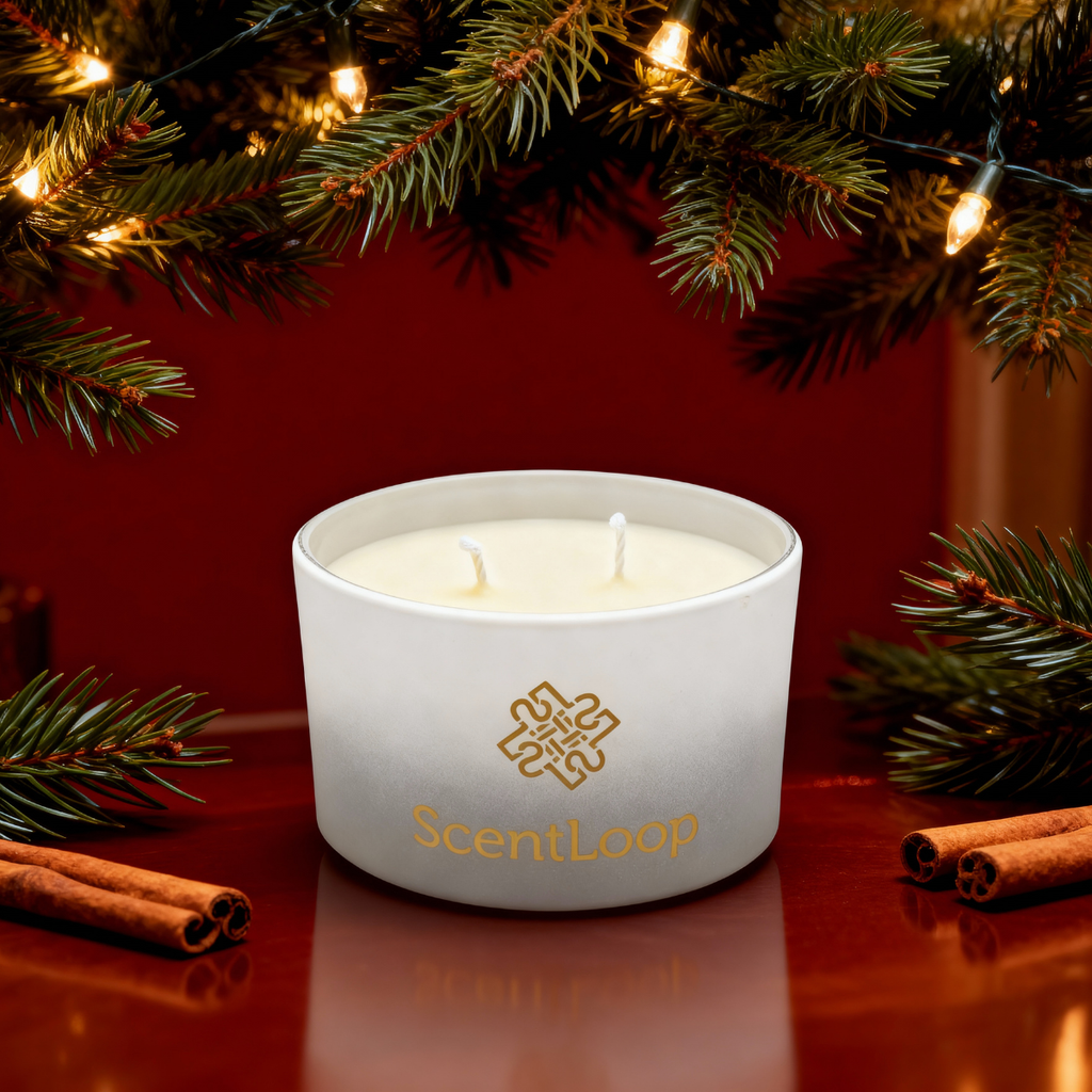 Świeca sojowa świąteczna zapachowa Christmas Home