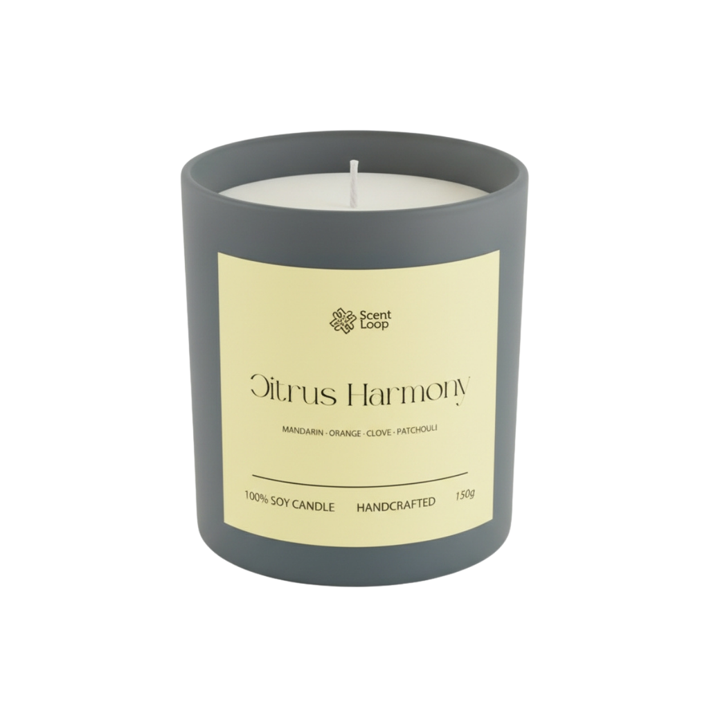 Świeca sojowa zapachowa Citrus Harmony