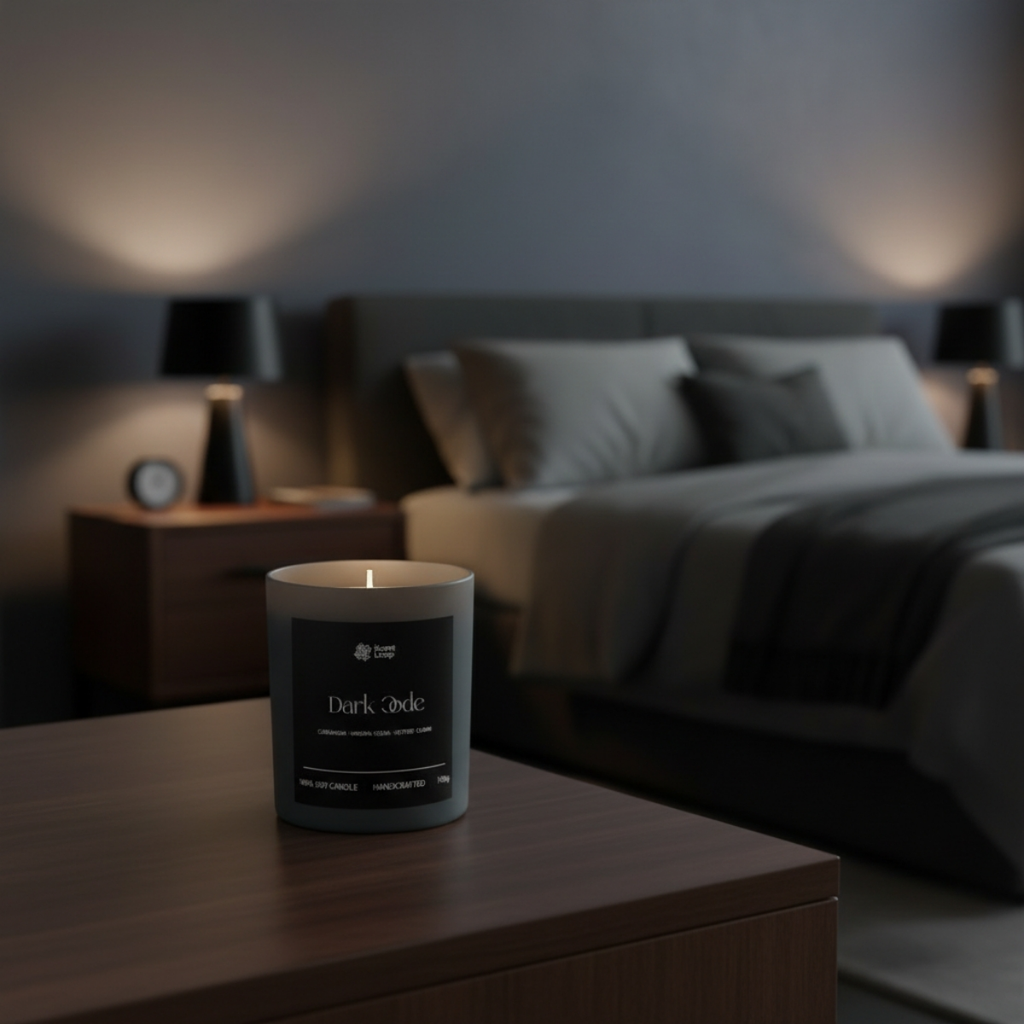 Świeca sojowa zapachowa Dark Code