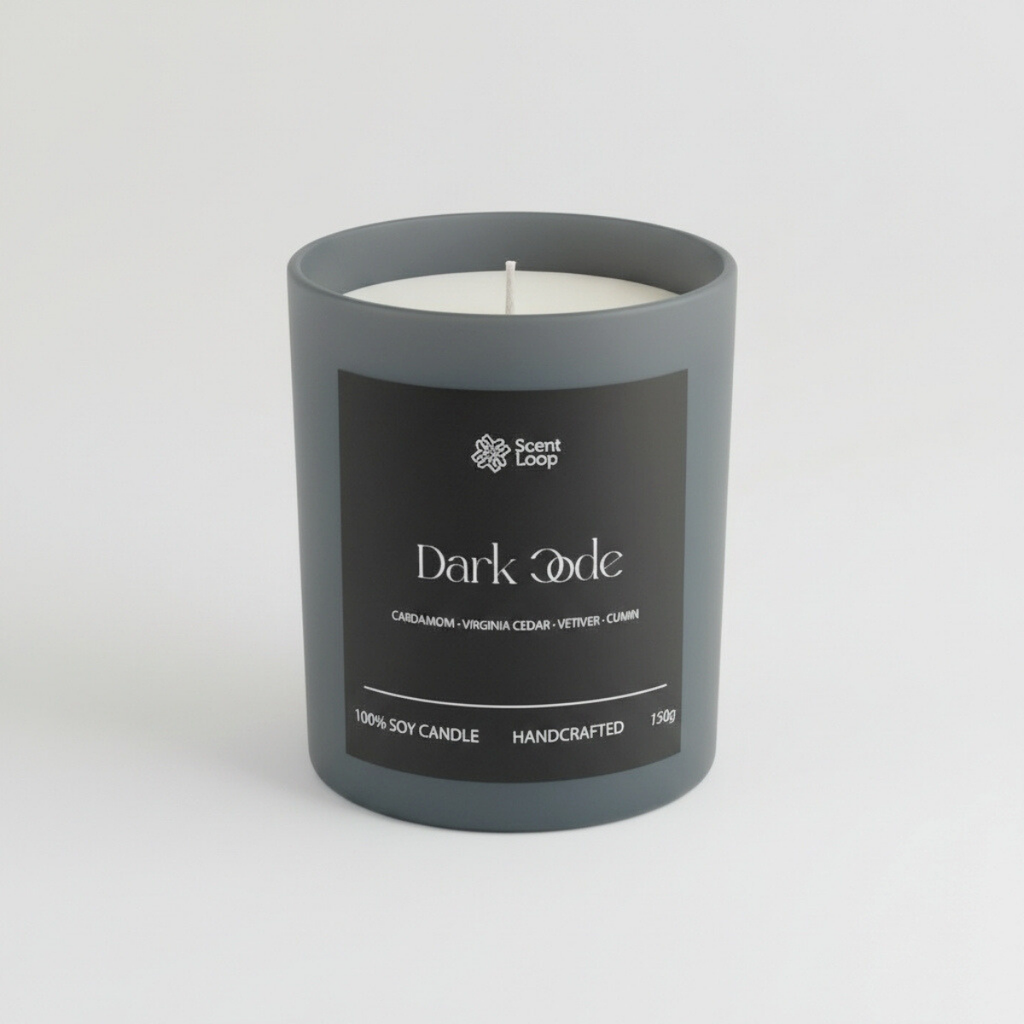 Świeca sojowa zapachowa Dark Code