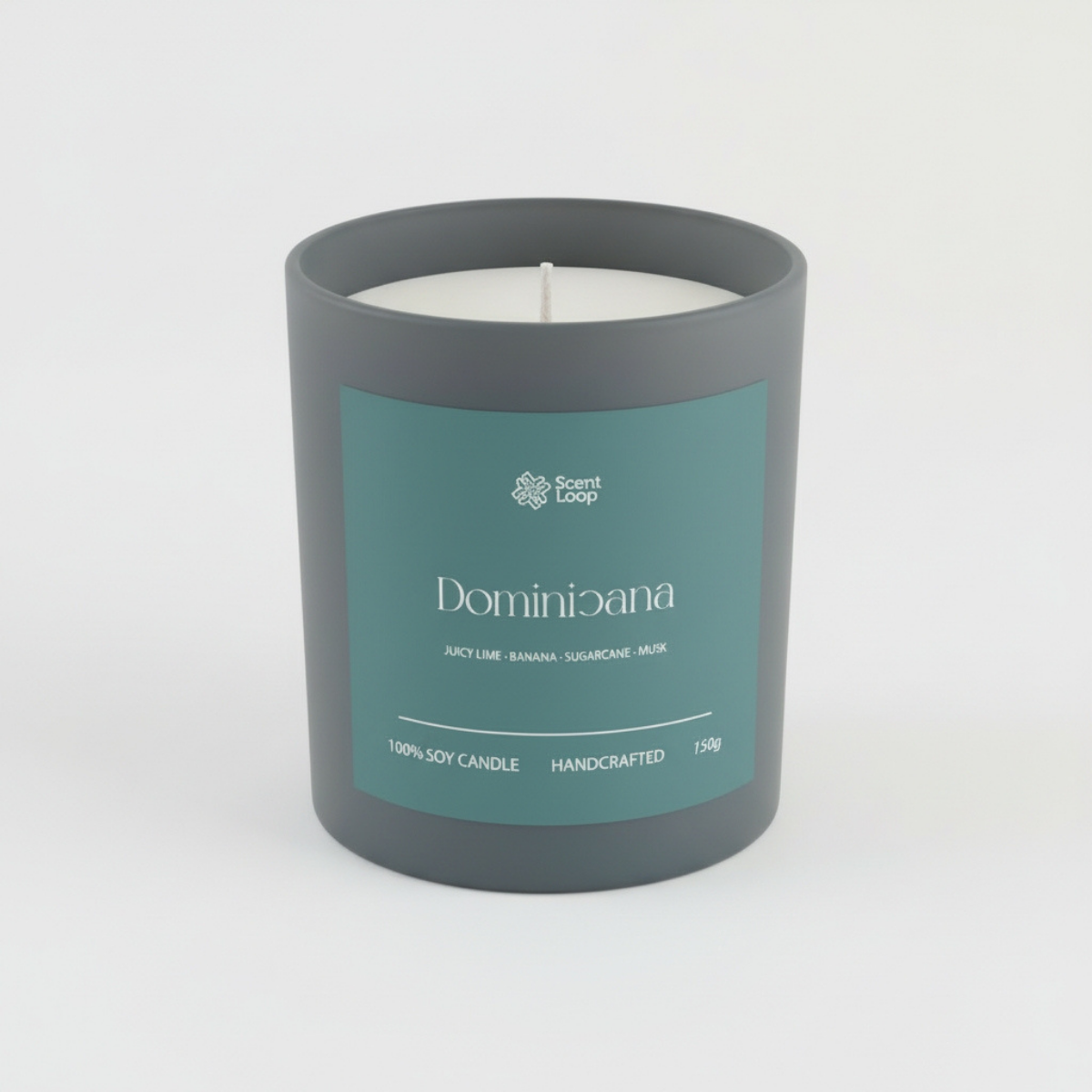 Świeca sojowa zapachowa Dominicana