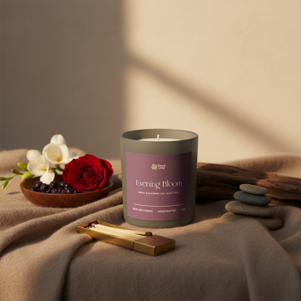 Świeca sojowa zapachowa Evening Bloom