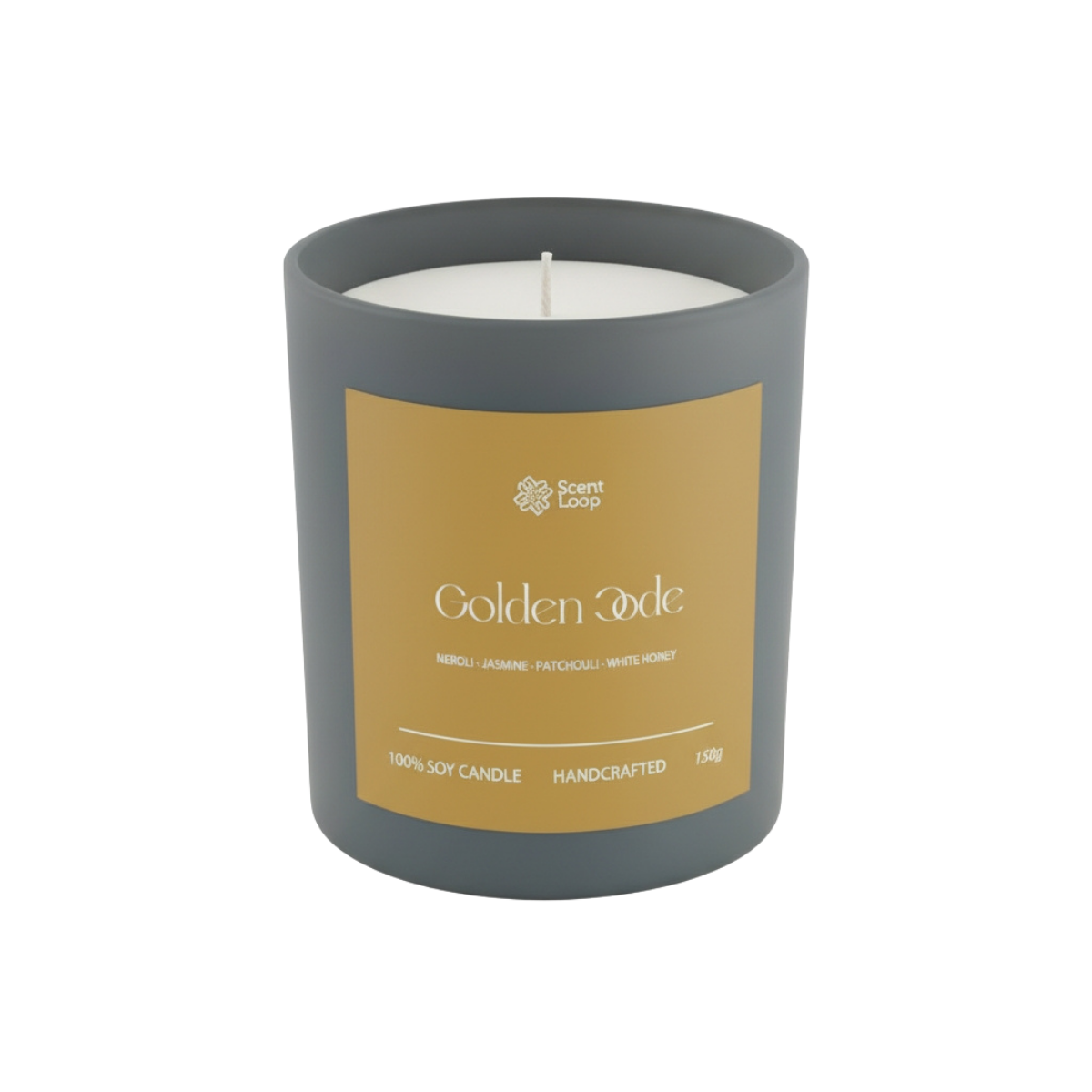 Świeca sojowa zapachowa Golden Code