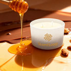 Świeca sojowa zapachowa Golden Honey