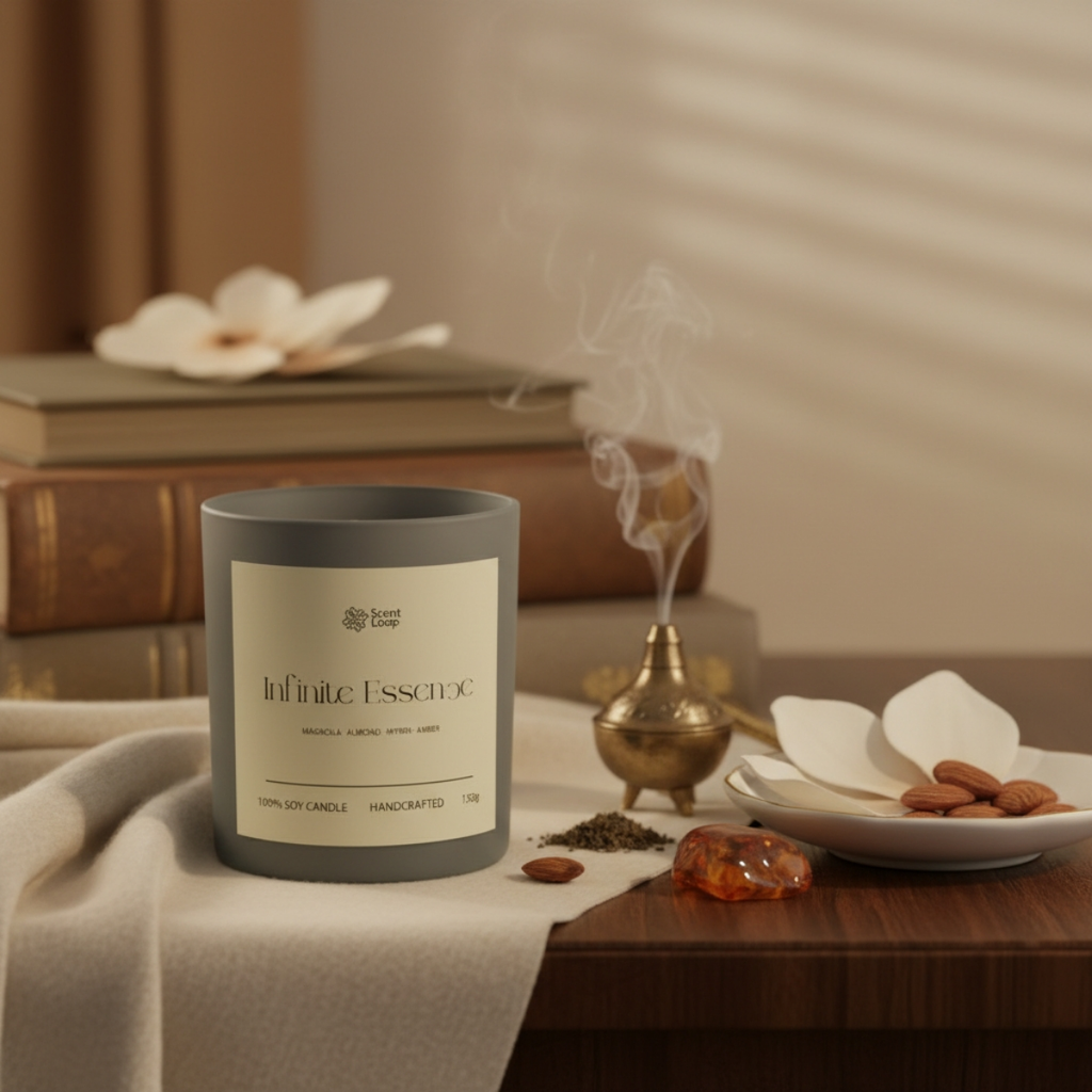 Świeca sojowa zapachowa Infinite Essence