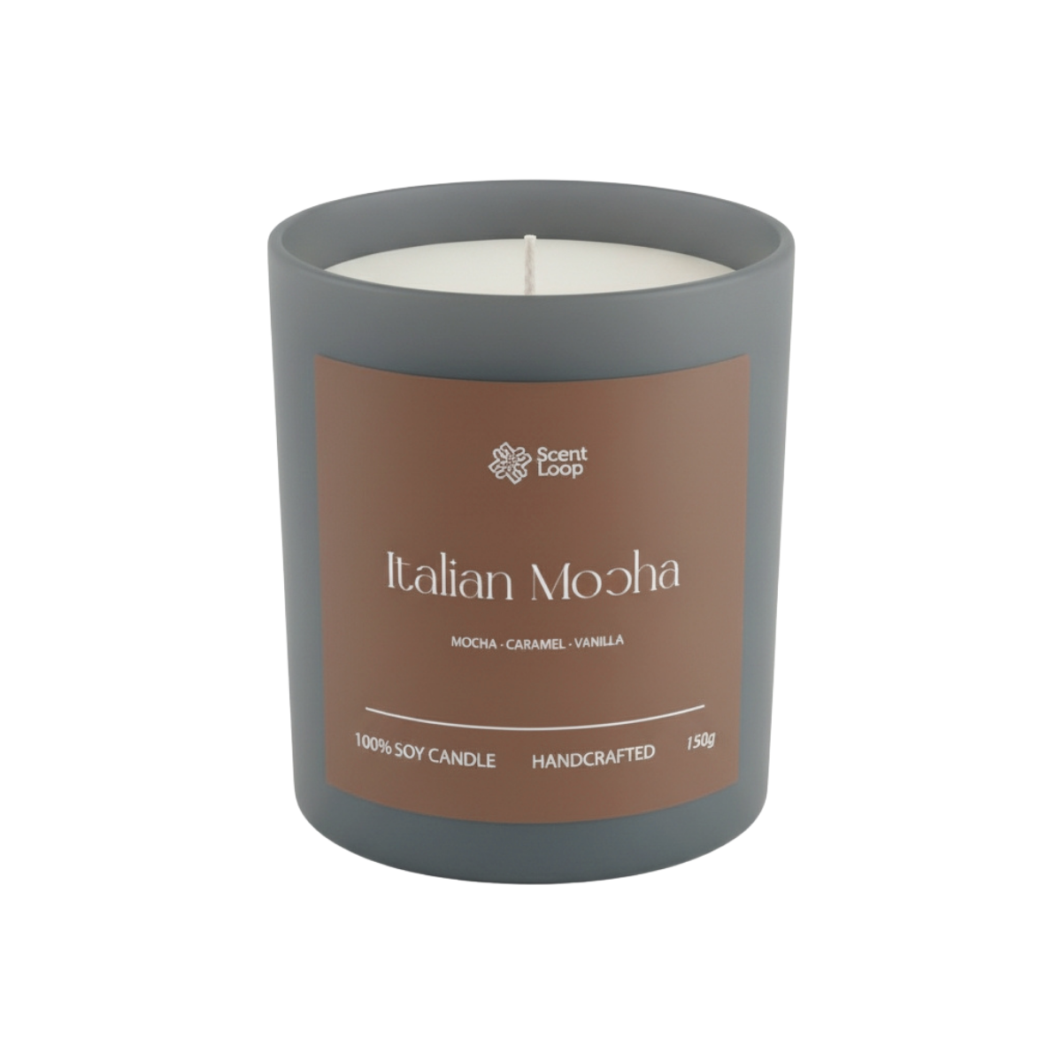 Świeca sojowa zapachowa Italian Mocha