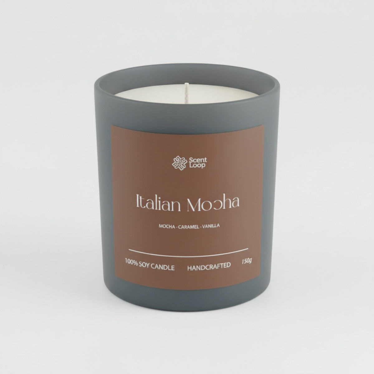 Świeca sojowa zapachowa Italian Mocha