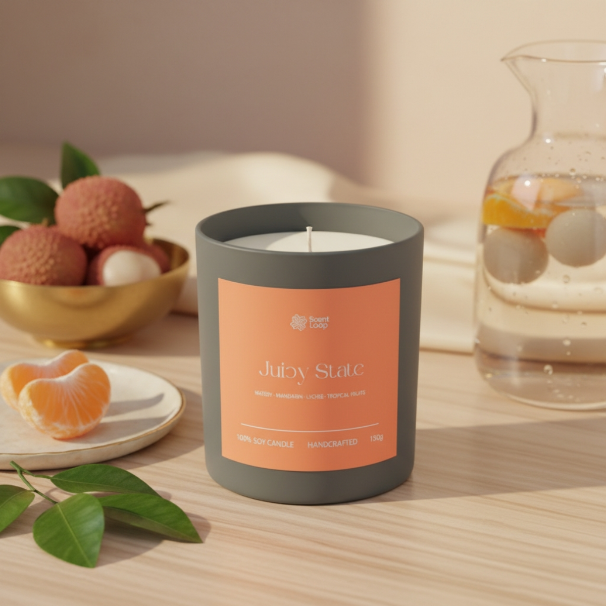 Świeca sojowa zapachowa Juicy State