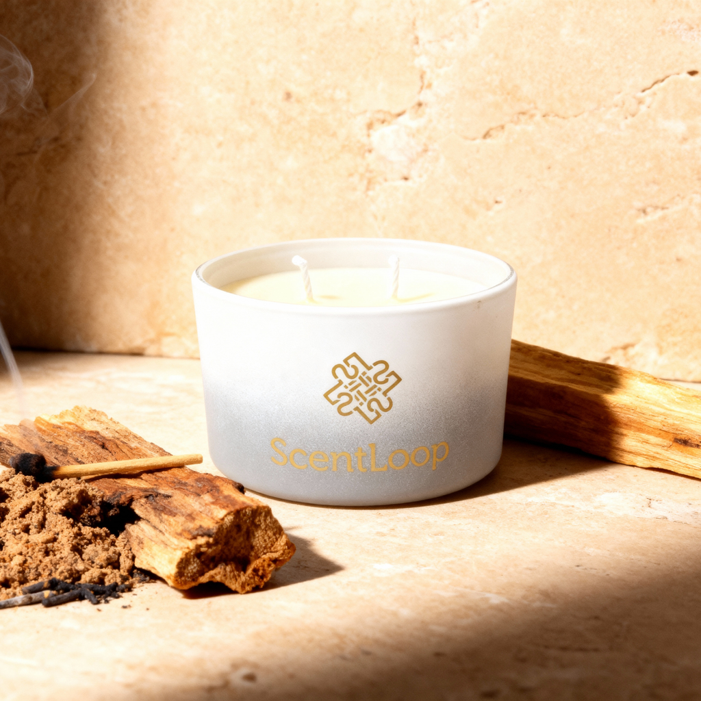 Świeca sojowa zapachowa Palo Santo