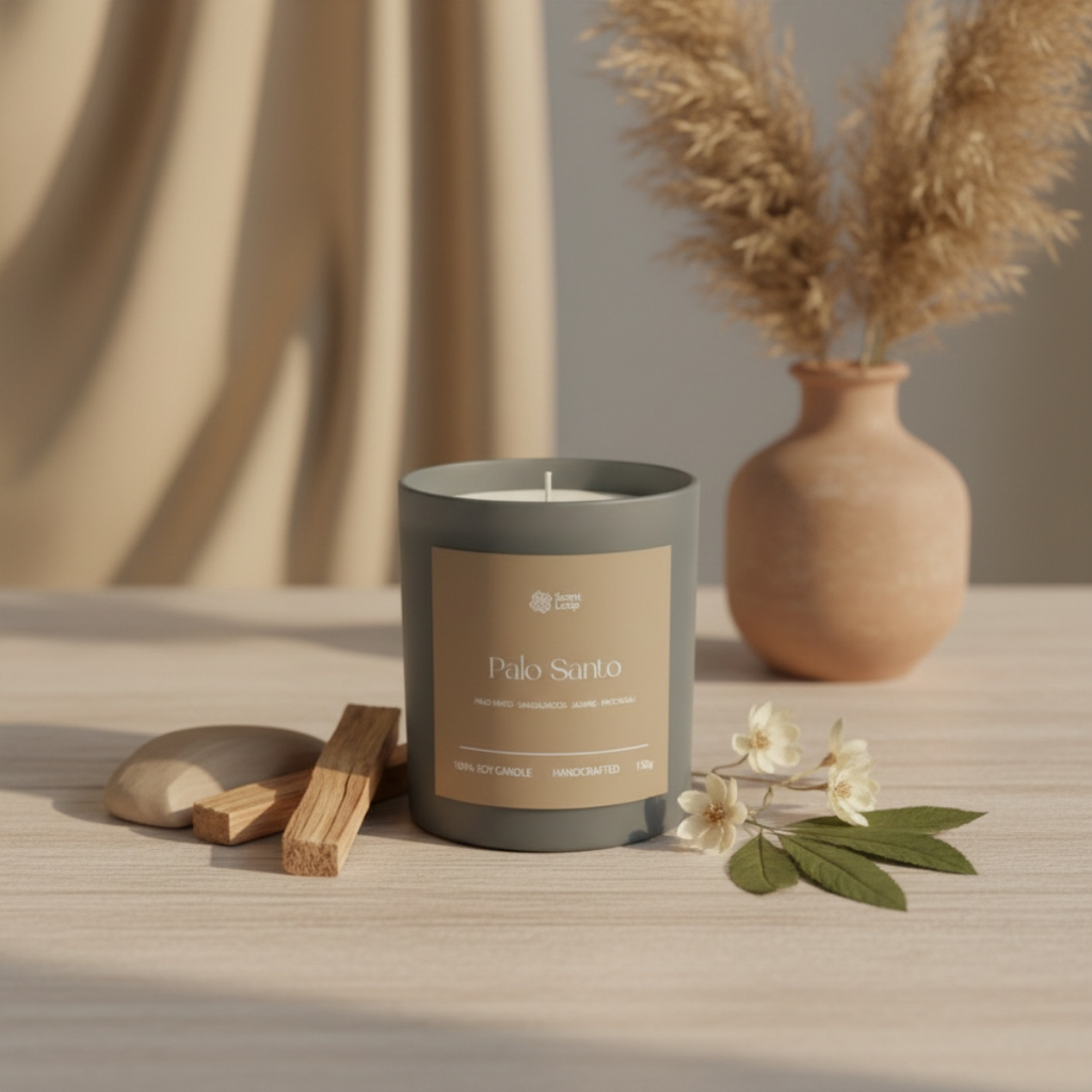 Świeca sojowa zapachowa Palo Santo