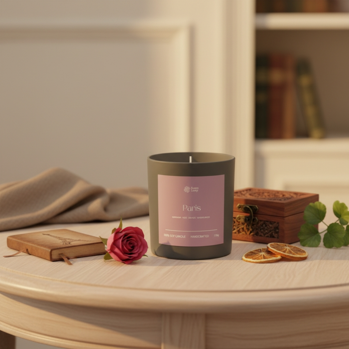 Świeca sojowa zapachowa Paris