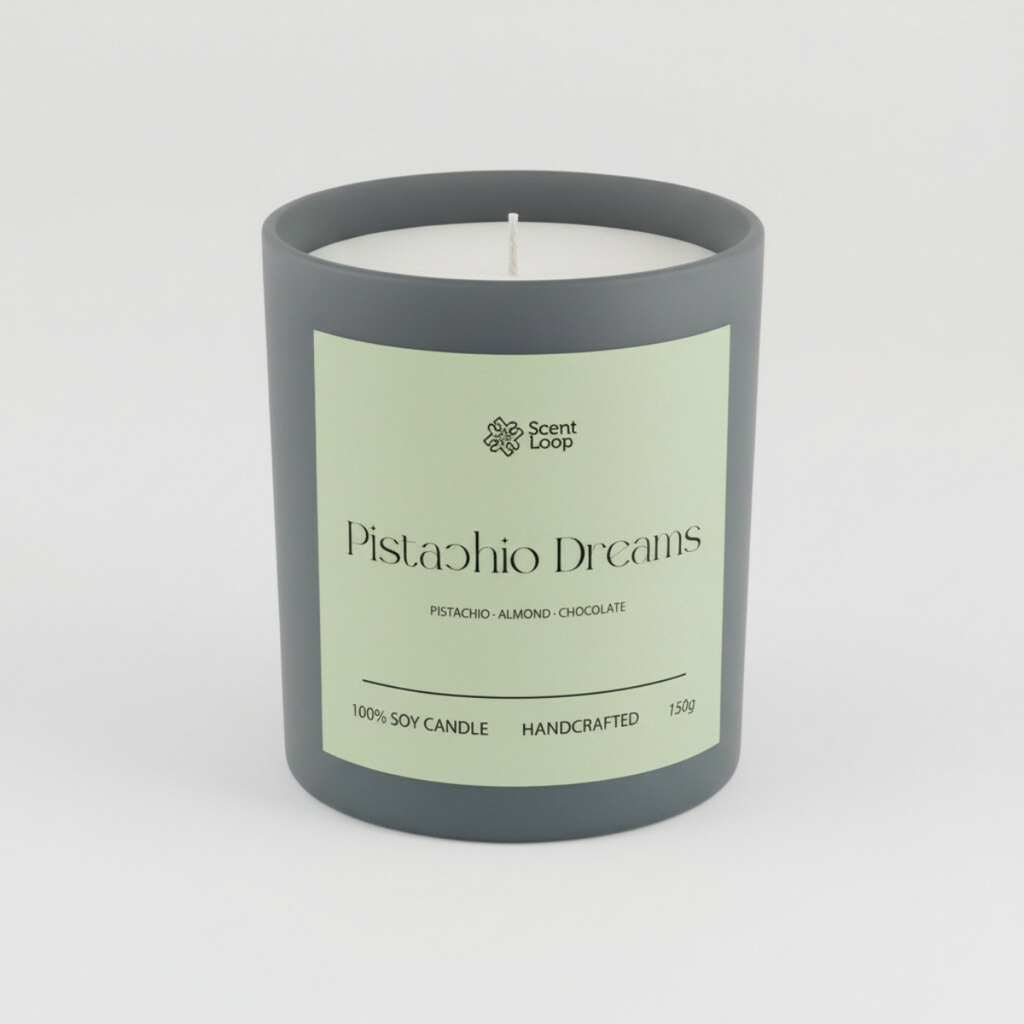 Świeca sojowa zapachowa Pistachio Dreams