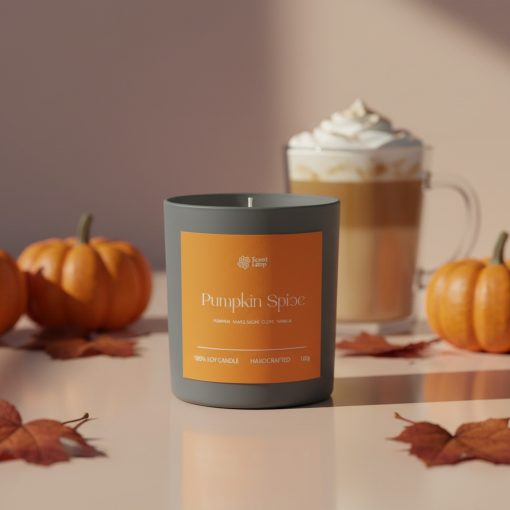 Świeca sojowa zapachowa Pumpkin Spice