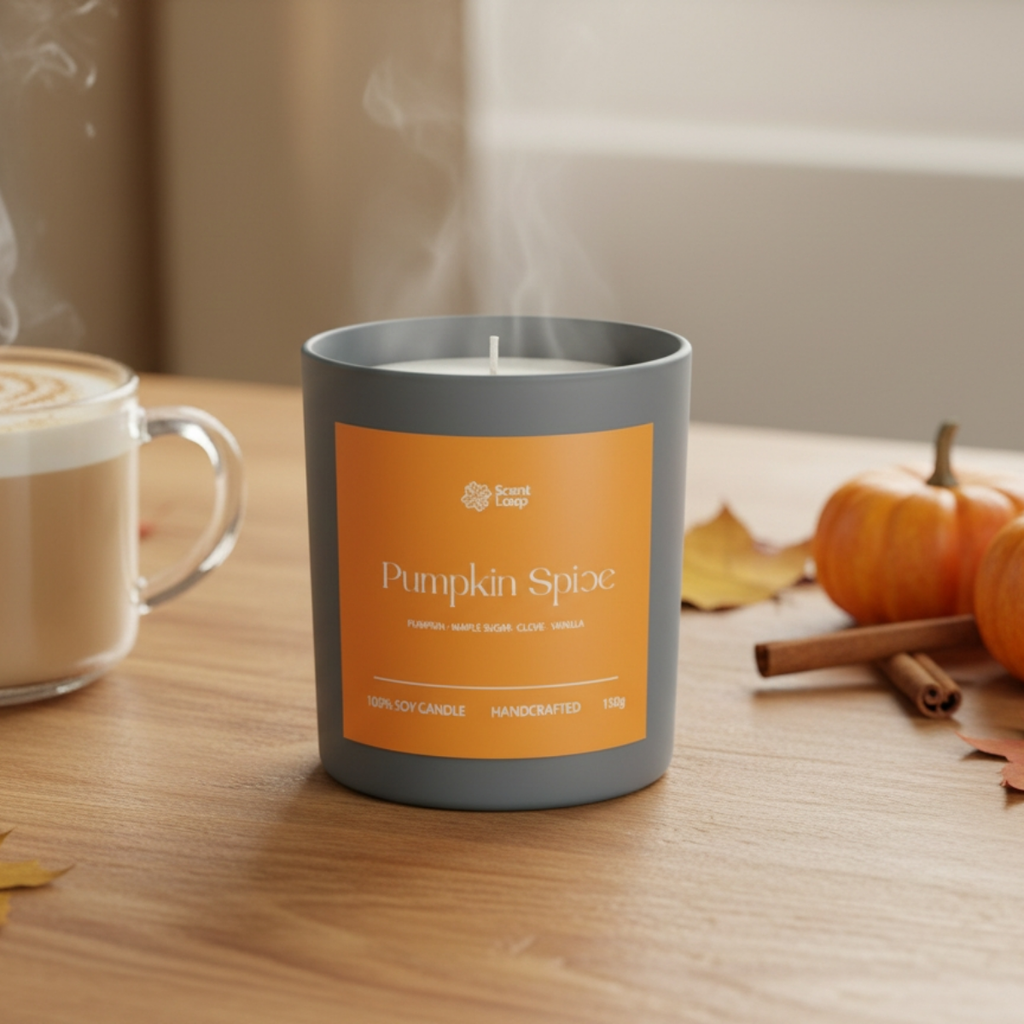 Świeca sojowa zapachowa Pumpkin Spice