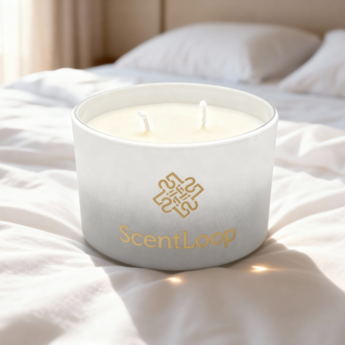 Świeca sojowa zapachowa Soft Linen