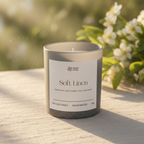 Świeca sojowa zapachowa Soft Linen
