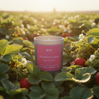 Świeca sojowa zapachowa Strawberry Kiss