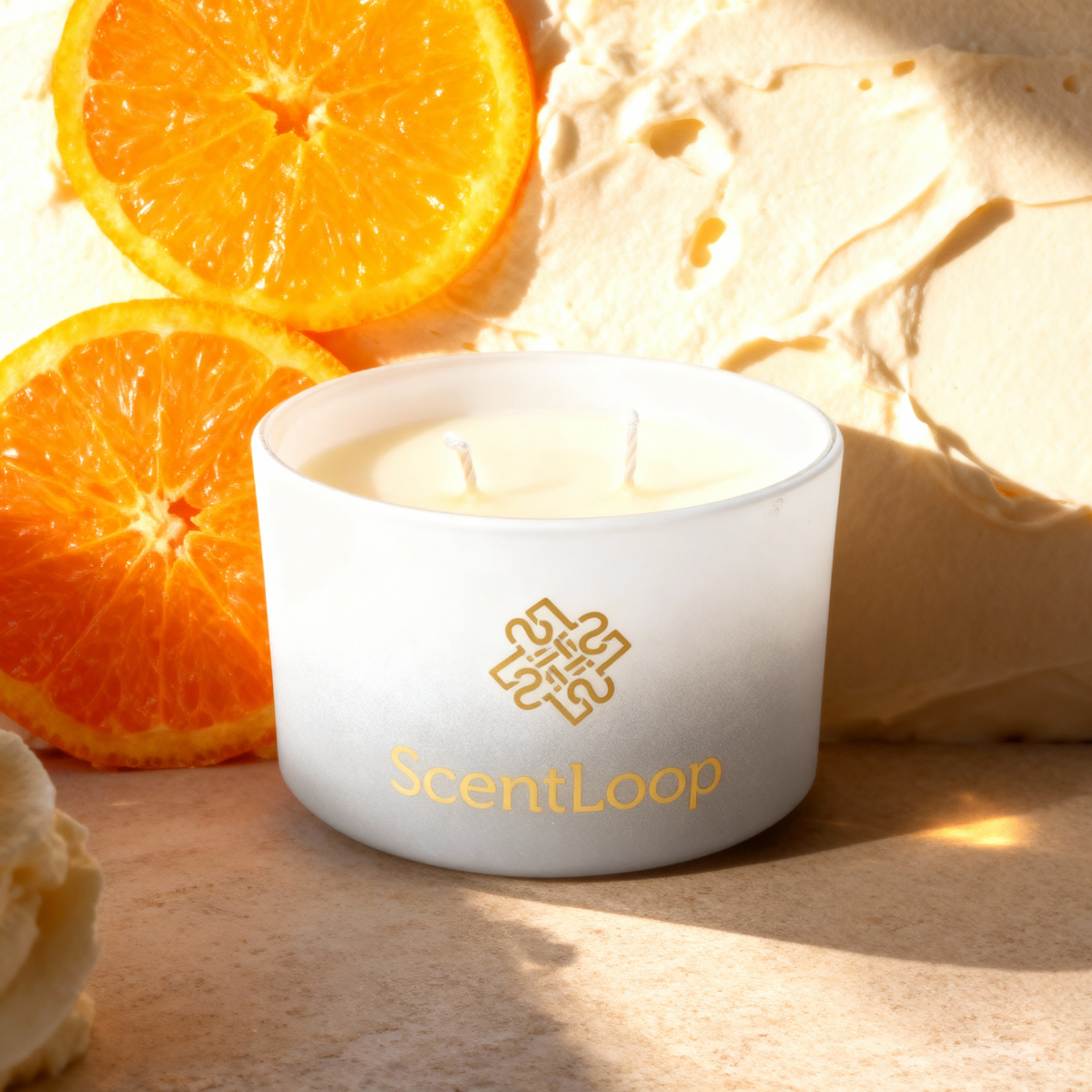 Świeca sojowa zapachowa Sugar Clementine