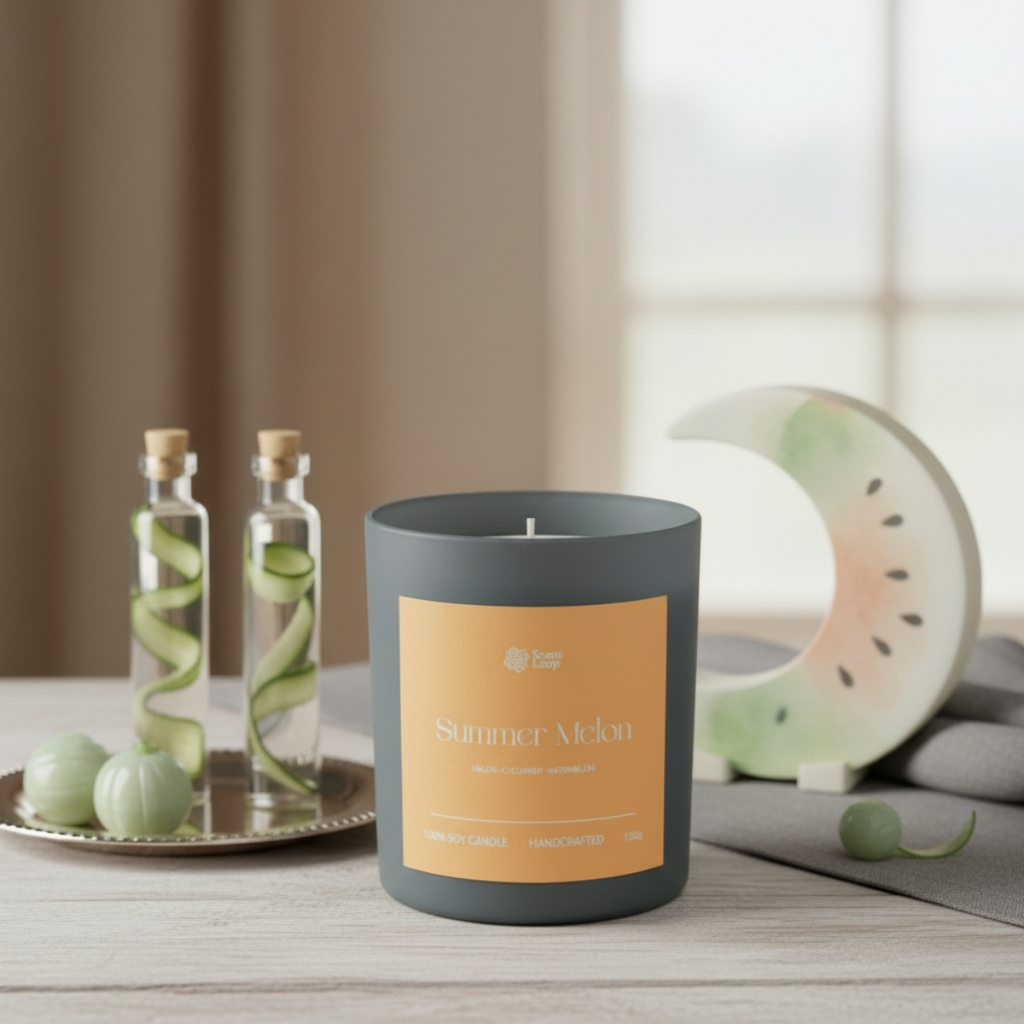 Świeca sojowa zapachowa Summer Melon