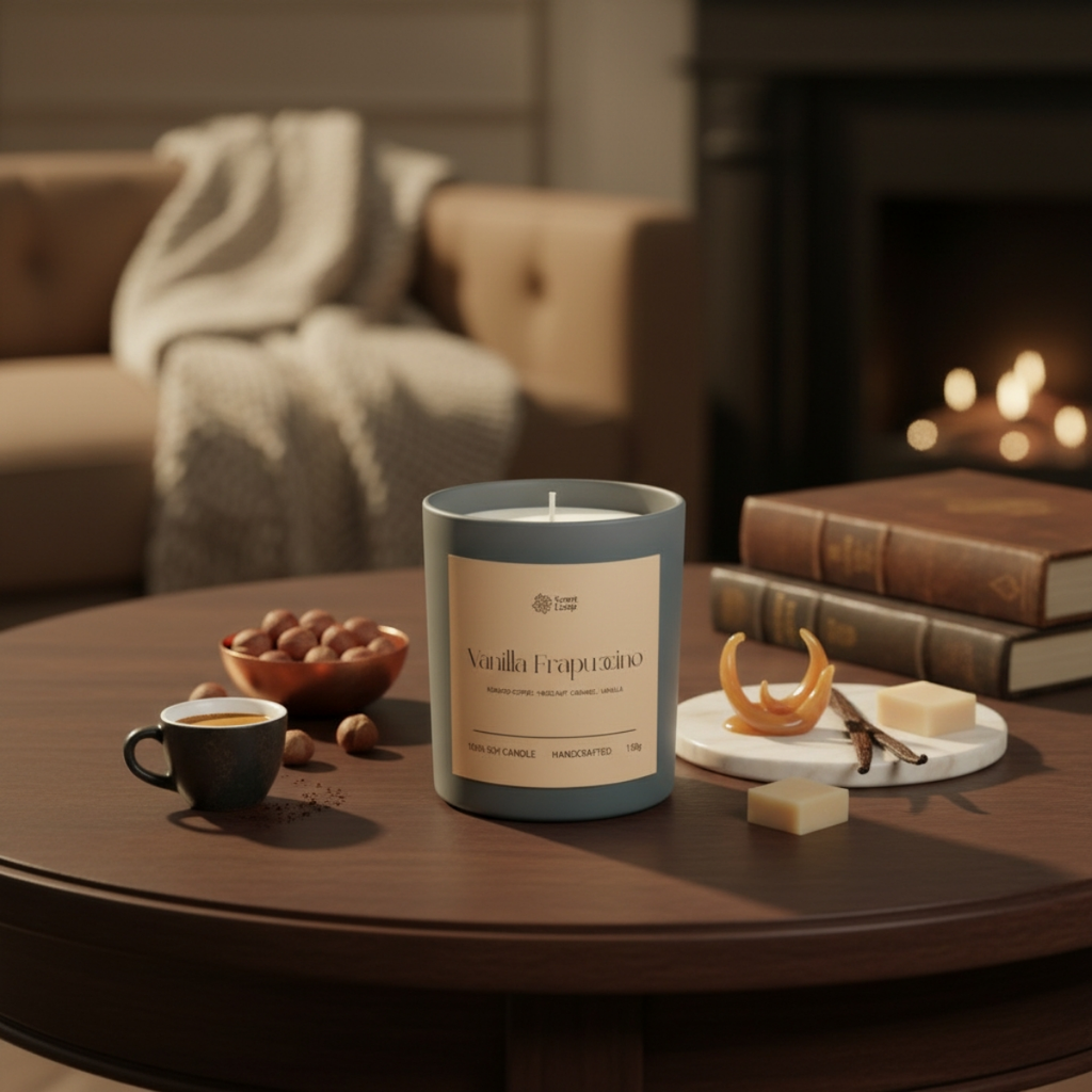 Świeca sojowa zapachowa Vanilla Frappuccino
