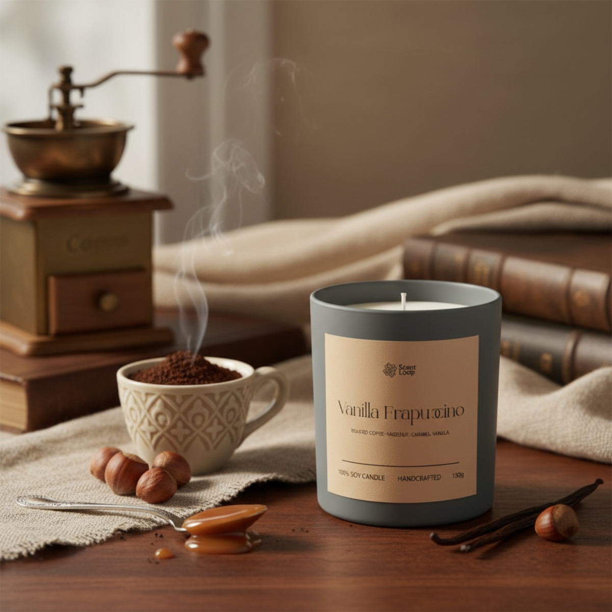 Świeca sojowa zapachowa Vanilla Frappuccino