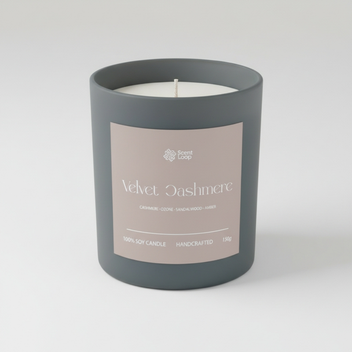 Świeca sojowa zapachowa Velvet Cashmere