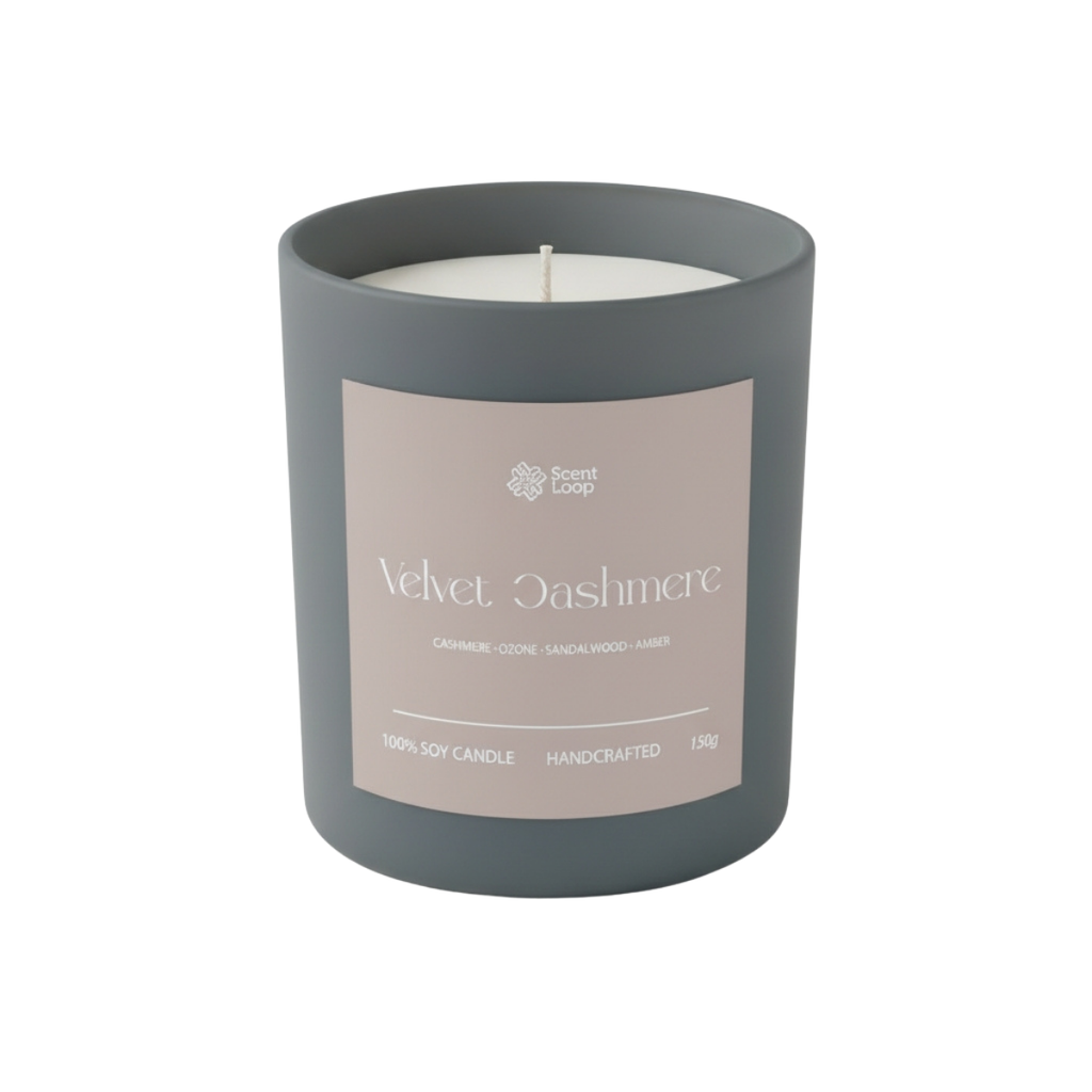 Świeca sojowa zapachowa Velvet Cashmere