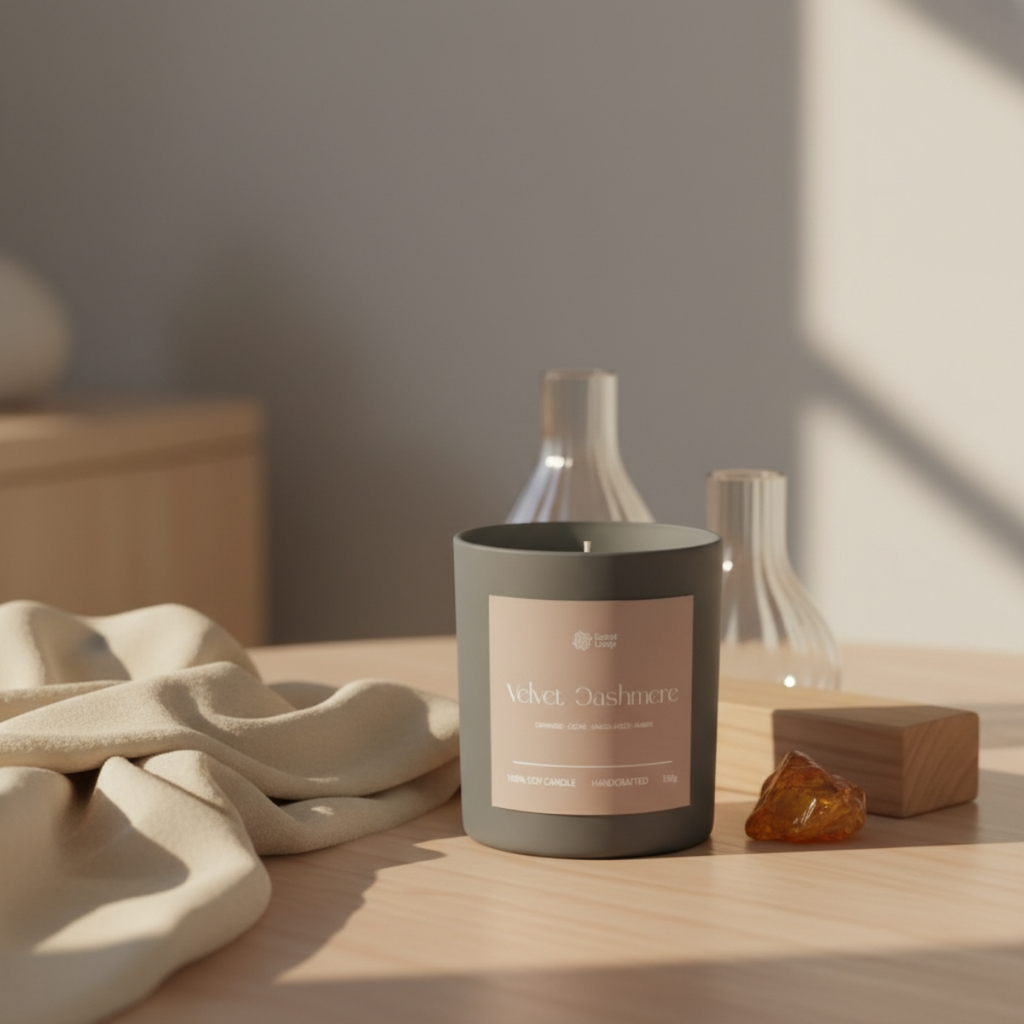 Świeca sojowa zapachowa Velvet Cashmere