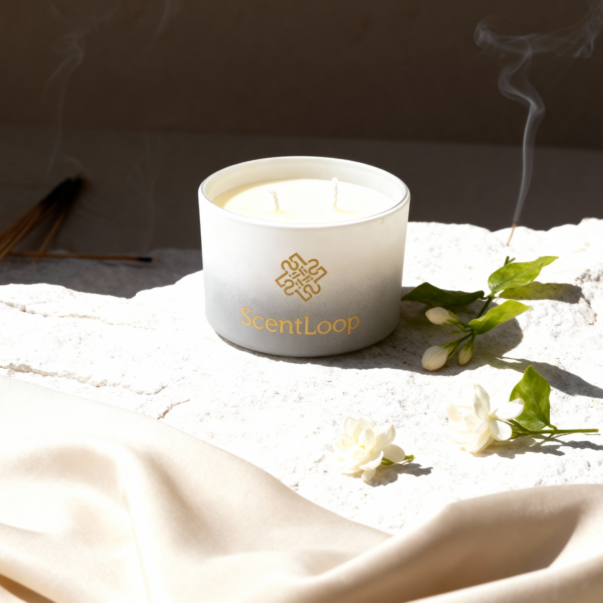 Świeca sojowa zapachowa White Ritual