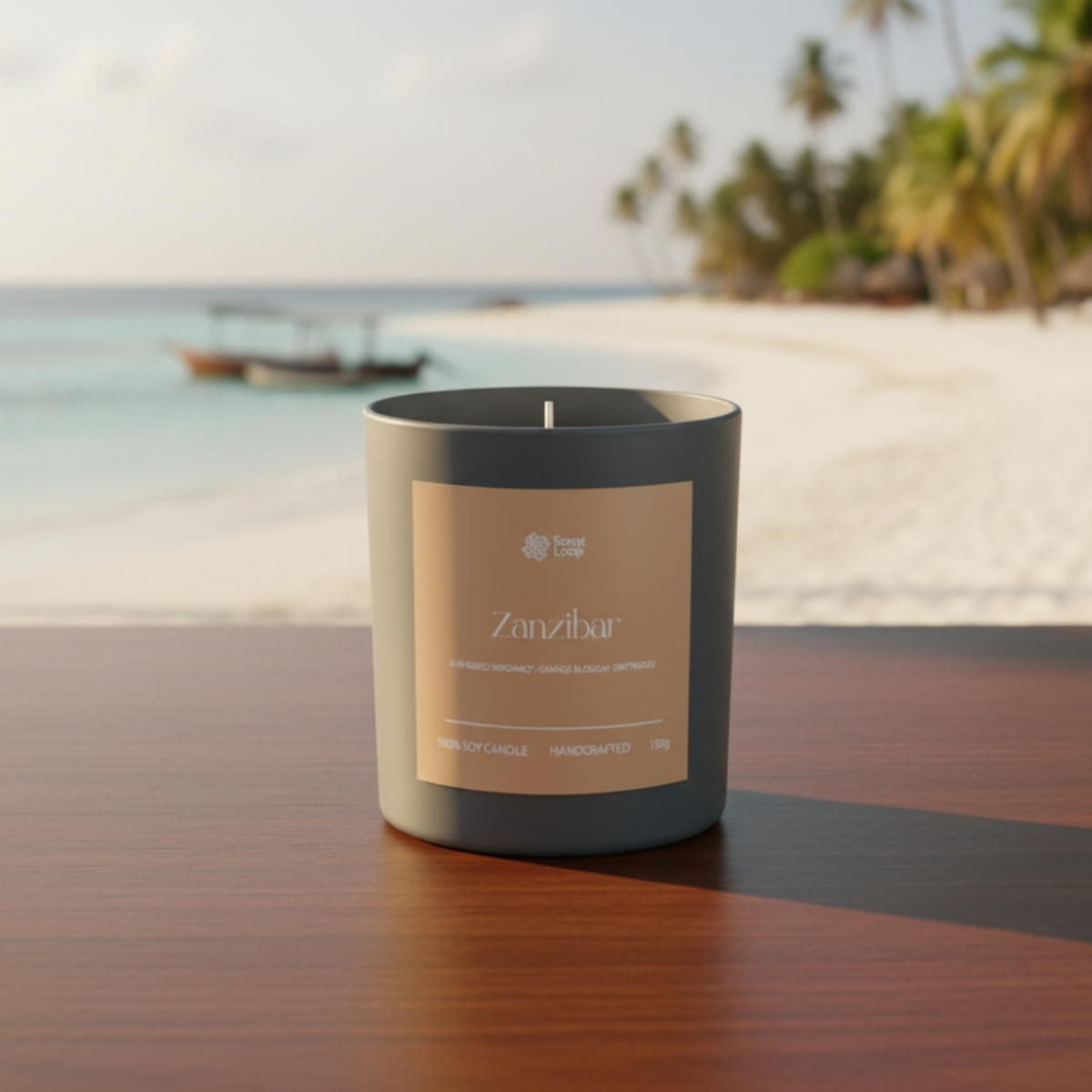 Świeca sojowa zapachowa Zanzibar